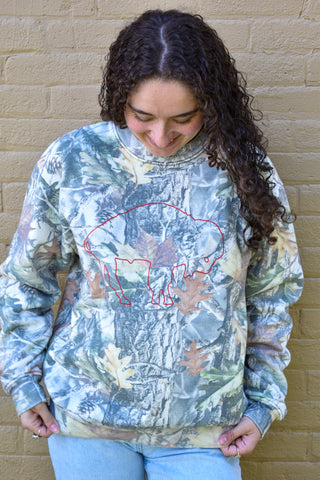 Buffalo Camo Crewneck Sweatshirt