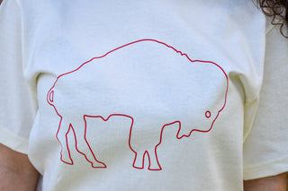 Buffalo Tee in Cream