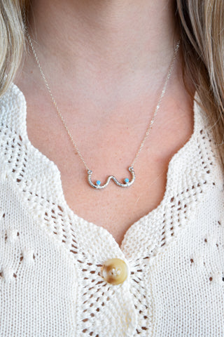 Boobie Necklace in Silver