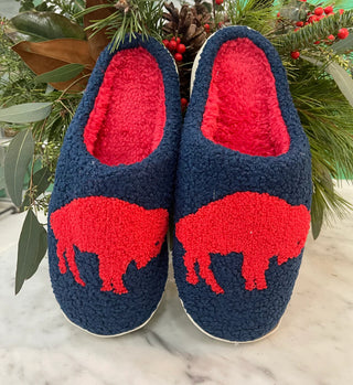 Buffalo Football Slippers