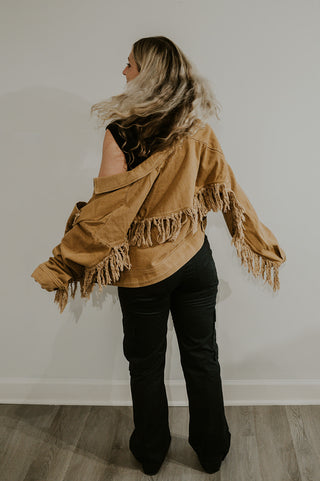Washed Solid Twill Jacket
