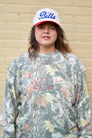 Camo Buffalo Waffle Long Sleeve