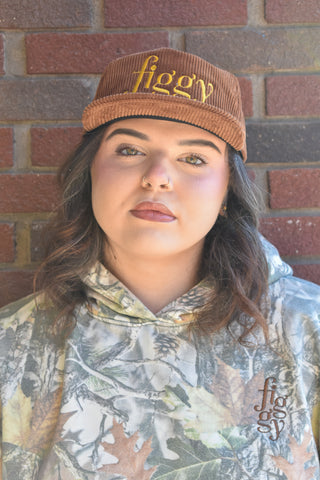 Figgy Corduroy Embroidered Hat