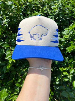 Buffalo Diamond Cut Trucker Hat