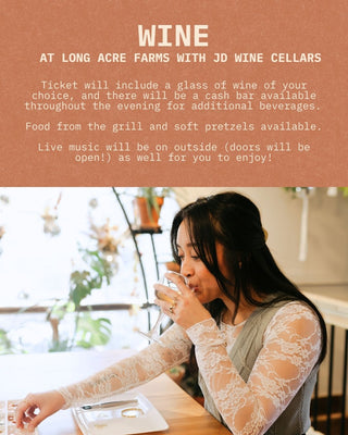 Wine & Design at Long Acre Farms