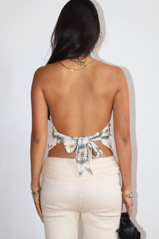 Crochet Daisy Halter Top