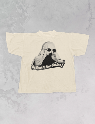Ghoulish Girl, Be Good To Your Goblins Oversized T-Shirt