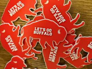 Retro Buffalo Football Magnet | Let’s Go Buf