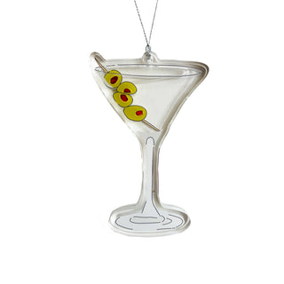 Olive Martini Liquid Christmas Ornament