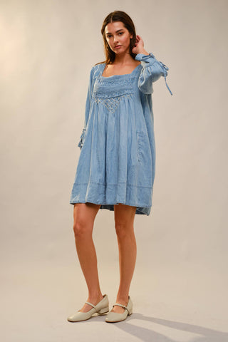 Chambray Dress