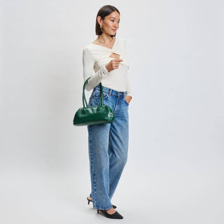 Nina Shoulder Bag in Emerald