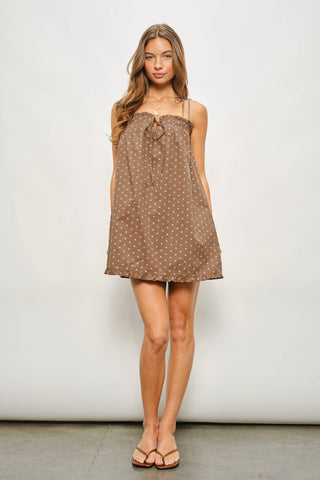 Polly Polka Dot Mini Dress