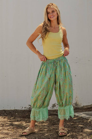 Wildflower Cotton Bloomer Pants