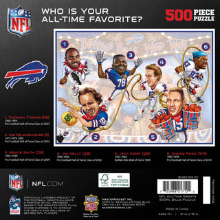 Buffalo Bills - All Time Greats 500 Piece Puzzle