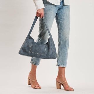 Dahlia Hobo Bag in Denim