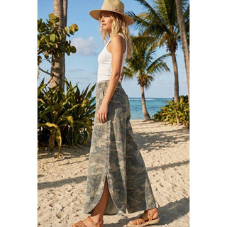 Washed Camo Relaxed Jean