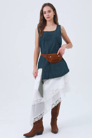 Vintage Style Utility Belt in Camel
