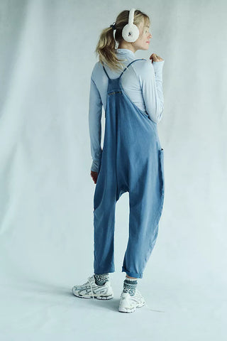 Free People Hot Shot Onesie in Skyline