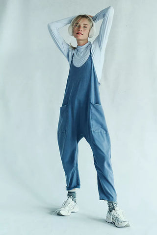 Free People Hot Shot Onesie in Skyline