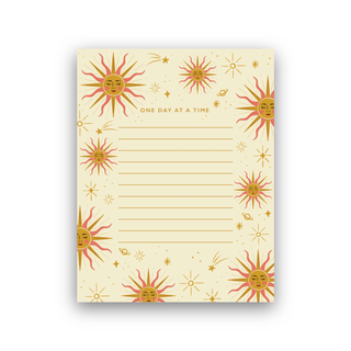 One Day at a Time Sun Notepad