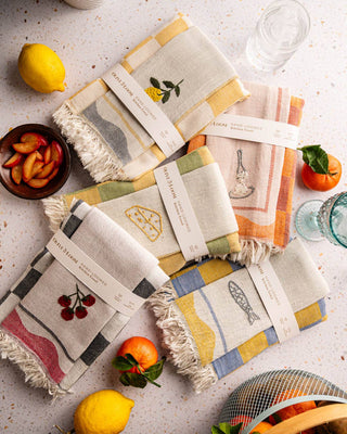 Pasta - Hand Stitched Kitchen Towel