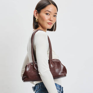 Nina Shoulder Bag in Wine