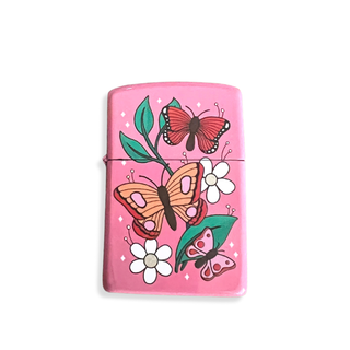 Sweet Butterflies Refillable Lighter