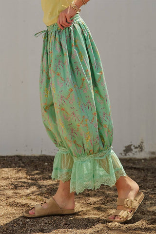 Wildflower Cotton Bloomer Pants