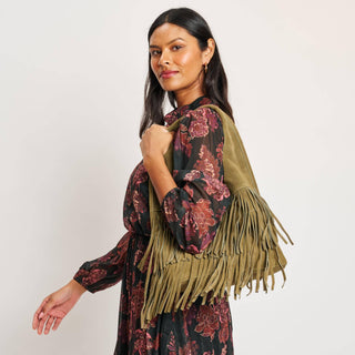 Hope Hobo Bag in Olive