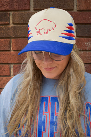 Buffalo Diamond Cut Trucker Hat