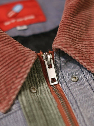 Patchwork Corduroy Jacket