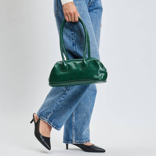 Nina Shoulder Bag in Emerald