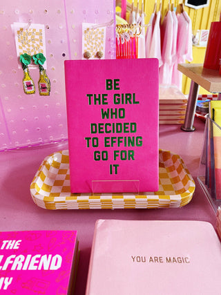 Be the Girl Journal: Hot Pink