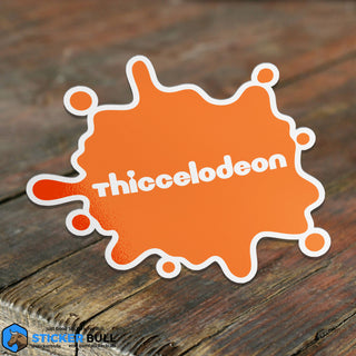 Thiccelodeon Sticker, Thicc Sticker