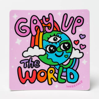 Sticker - Gay Up the World