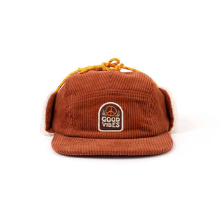 Good Vibes Sherpa Kids Hat - Winter Hat - Baby Hat