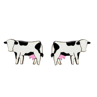 Cow Stud Earrings
