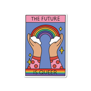 The Future Is Queer LGBTQIA Pride Tarot Card