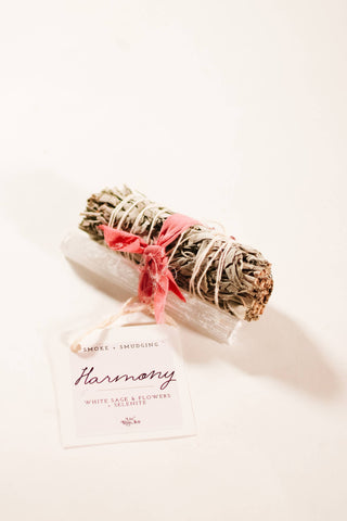 Harmony Smoke Sage Bundles, Sage + Lavender + Palo Santo