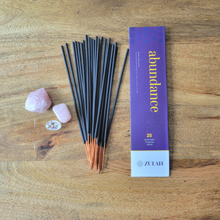 Abundance Incense, 25 sticks per pack