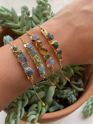 The Custom Gemstone Bar Bracelet